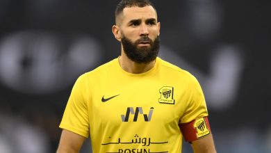 شكوك حول مشاركة بنزيما في مباراة الاتحاد والهلال بالدوري السعودي