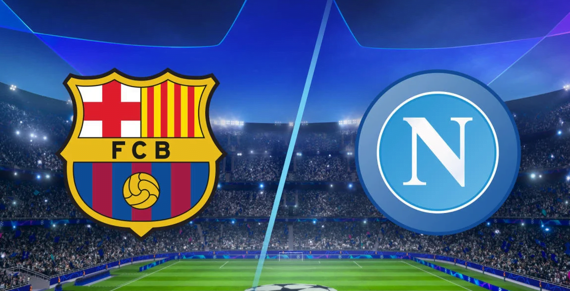 موعد مباراة نابولي ضد برشلونة