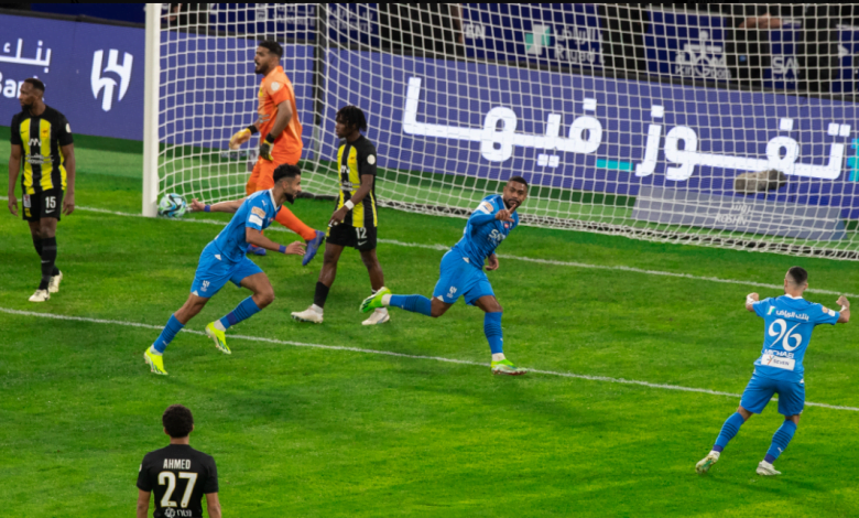 أهداف مباراة الهلال والإتحاد اليوم