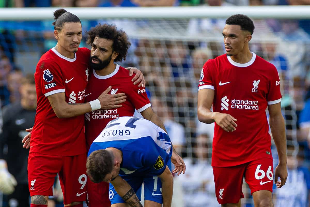 موعد مباراة ليفربول وبرايتون