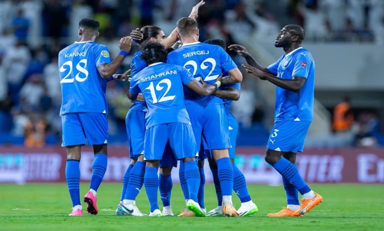 معلق مباراة الهلال والرياض اليوم