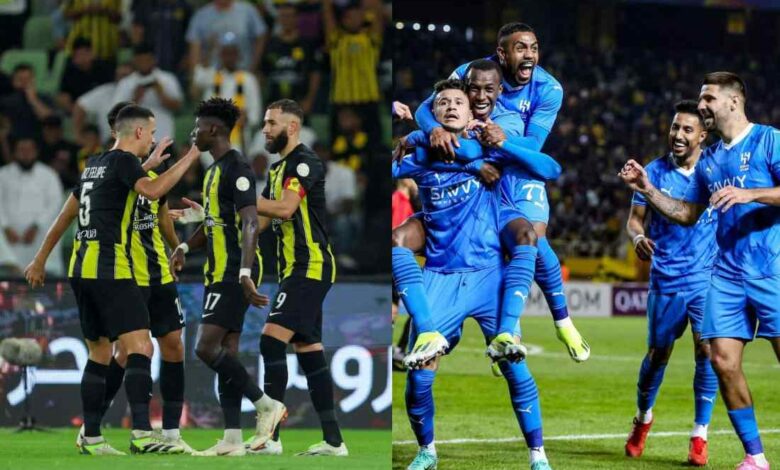 موعد مباراة الهلال والإتحاد