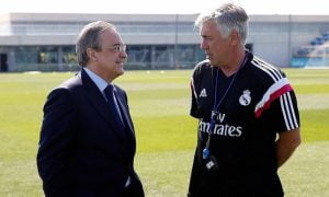 أنشيلوتي - بيريز - ريال مدريد 