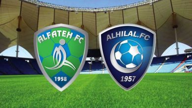 القنوات الناقلة لمباراة الهلال والفتح