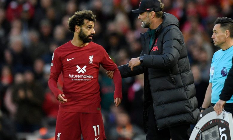 يورجن كلوب يهاجم محمد صلاح بسبب عقب مباراة ليفربول ضد برايتون