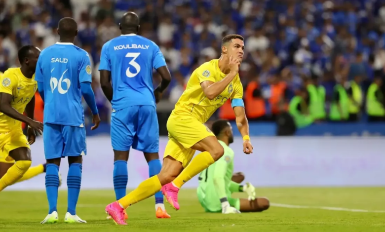 القنوات المفتوحة الناقلة لمباراة النصر والهلال اليوم