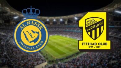 القنوات الناقلة لمباراة النصر والاتحاد