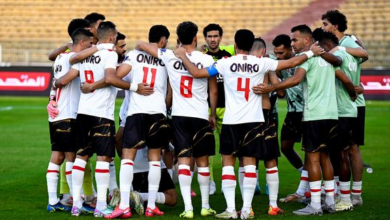 معلق مباراة الزمالك والمصري اليوم